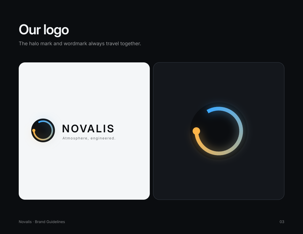 Novalis guidelines page 3